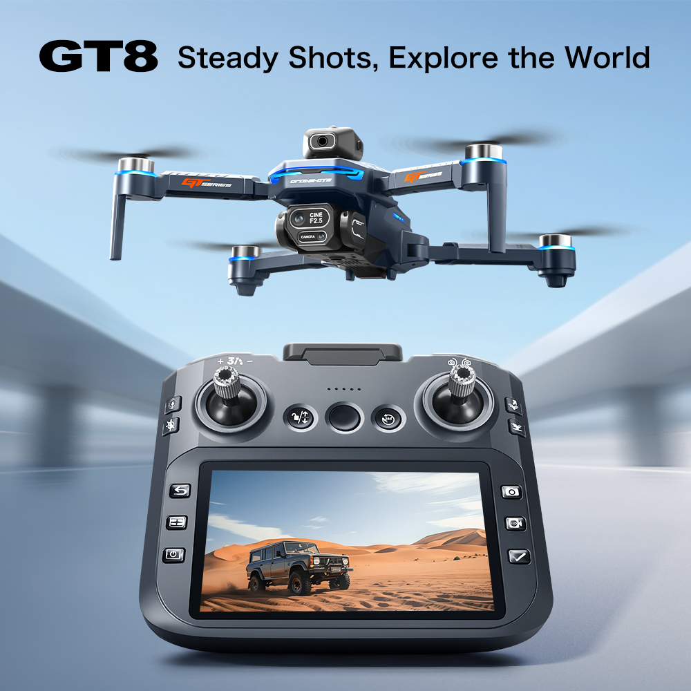 Drone Pieghevole GT8 Max con D - Drone Kit With Camera recensione e prezzo