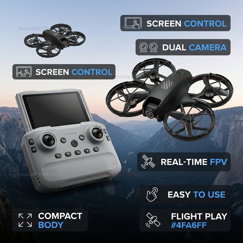 Nuovo Aeroplano M5 2026 per Fo - Drone Kit Tricopter recensione e prezzo
